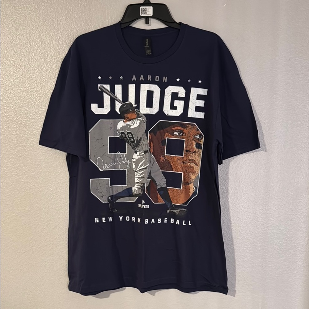 Navy New York Baseball Graphic T-Shirt
